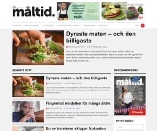 Magasinmaltid.se(Måltid) Screenshot