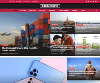 Magazepaper.com(Homepage) Screenshot