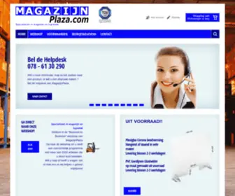 MagazijNplaza.com(Specialisten in magazijn en logistiek) Screenshot