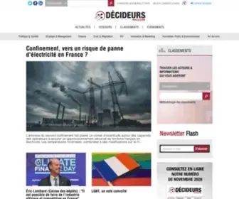 Magazine-Decideurs.com(Décideurs Magazine) Screenshot