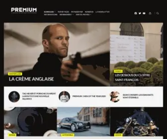 Magazine-Premium.com(Le magazine des gentlemen extraordinaires) Screenshot