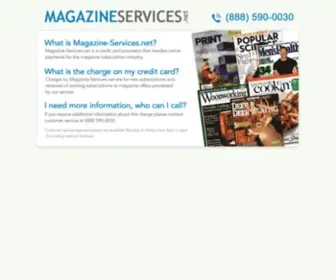 Magazine-Services.net(Subscription Deals) Screenshot