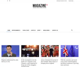 Magazine.com.co(Your daily dose of News & Updates) Screenshot