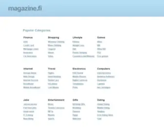 Magazine.fi(Uutiskirje) Screenshot