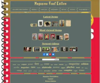 Magazinefirstedition.com(Magazine First Edition) Screenshot