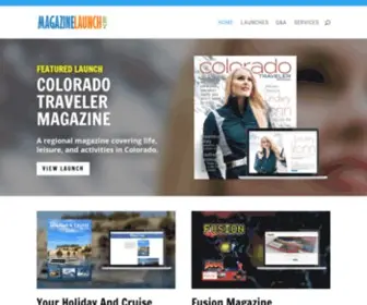 Magazinelaunch.com(Starting a Magazine Publishing Business) Screenshot