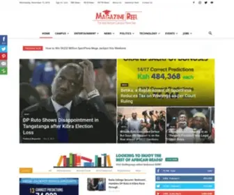 Magazinereel.com(Magazine Reel) Screenshot