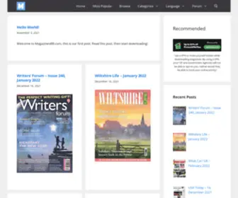 Magazinesbb.com(Free PDF Magazines) Screenshot