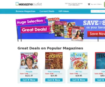 MagazineselectStore.com(Magazine Select) Screenshot