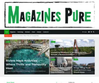 Magazinespure.com(Magazines Pure) Screenshot