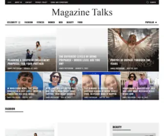 Magazinetalks.com(Magazine talks) Screenshot