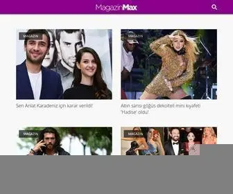 Magazinmax.com(Magazin Haberleri) Screenshot