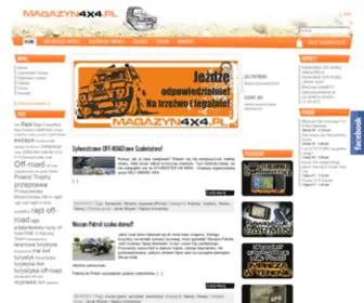 Magazyn4X4.pl(Portal dla entuzjastów jazdy off) Screenshot