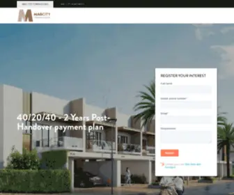 Magcitymeydan.com(Mag City Townhouses) Screenshot