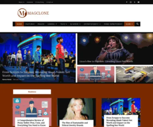 Magclone.com(Home) Screenshot