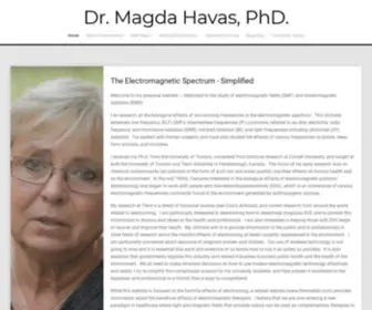 Magdahavas.com(Electromagnetic Field News) Screenshot