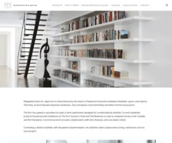 Magdalenakeck.com(NYC Interior Design) Screenshot