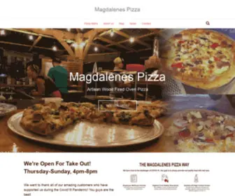 Magdalenespizza.com(Magdalenespizza) Screenshot