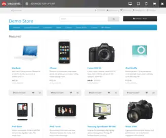 Magdevel.com(Top Quality Extensions for OpenCart 2.x) Screenshot
