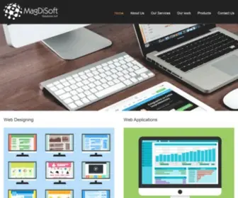 Magdisoft.com(MagDiSoft Web Solutions) Screenshot