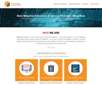 Magebest.com(Best Magento Extension & Service Provider) Screenshot
