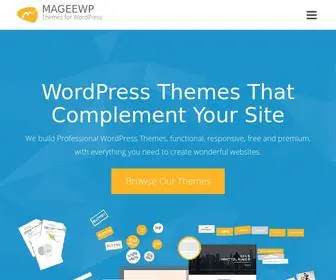 Mageewp.com(Free WordPress Themes All to Your Needs inMageeWP) Screenshot