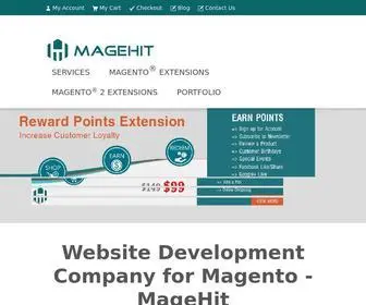 Magehit.com(Magento Website Development Company) Screenshot