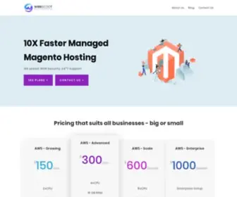 Magehost.cloud(Fully Managed Magento Hosting on AWS For 10x Faster Speed) Screenshot