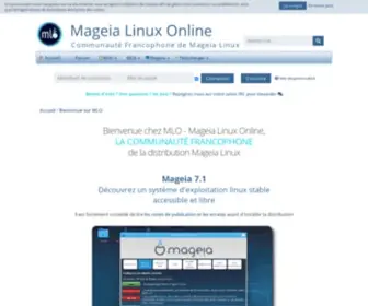 Mageialinux-Online.org(Mageia Linux Online) Screenshot
