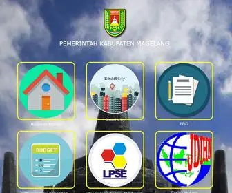 Magelangkab.go.id(Kabupaten Magelang) Screenshot