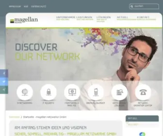 Magellan-Net.de(Magellan netzwerke GmbH) Screenshot