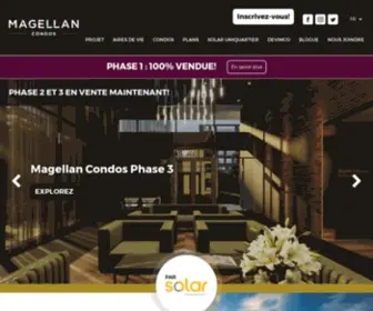 Magellancondos.com(Magellan condos) Screenshot