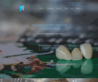 Magellandental.com(Magellan Dental Laboratory) Screenshot