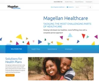 Magellanhealthcare.com(Magellan Healthcare Solutions for Complex Care Needs) Screenshot