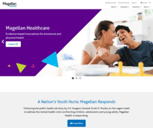 Magellanofnewyork.com(Magellan Health) Screenshot