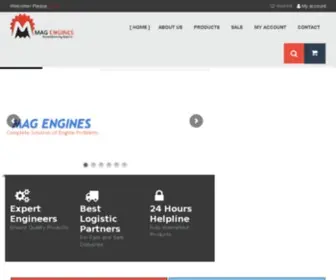 Magengines.com(New/Reconditioned Engines Expert) Screenshot