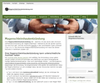 Magenschleimhautentzuendung.com(Magenschleimhautentzündung) Screenshot