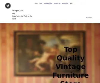 Magentakey.net(Top Quality Vintage Furniture) Screenshot