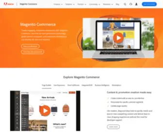 Magento.moda(ECommerce Platforms) Screenshot