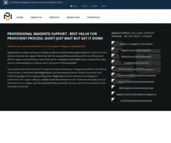 Magentobrain.com(Magento Development Company) Screenshot