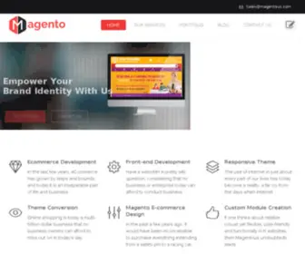 Magentous.com(Magentous) Screenshot