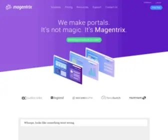 Magentrix.com(Customer and Partner Relationship Management (PRM)) Screenshot
