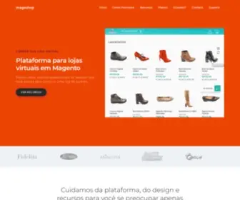 Mageshop.com.br(Plataforma Magento por mensalidade) Screenshot