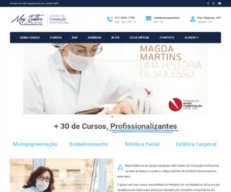 Magestetica.com.br(Mag Estética) Screenshot