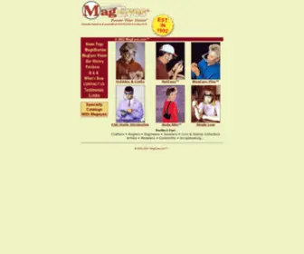 Mageyes.com(MagEyes magnifiers) Screenshot