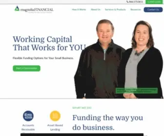 Magfinancial.com(Magnolia Financial) Screenshot