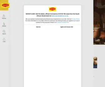 Maggi.co.za(Maggi noodles recipe) Screenshot