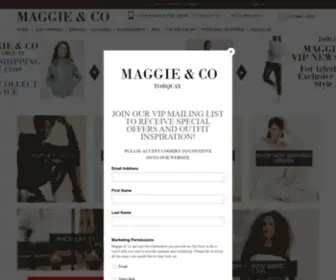 Maggieandco.co.uk(Maggieandco) Screenshot