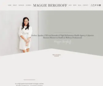 Maggieberghoff.com(Maggie Berghoff) Screenshot