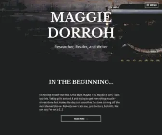 Maggiedorrohresearch.com(Maggiedorrohresearch) Screenshot